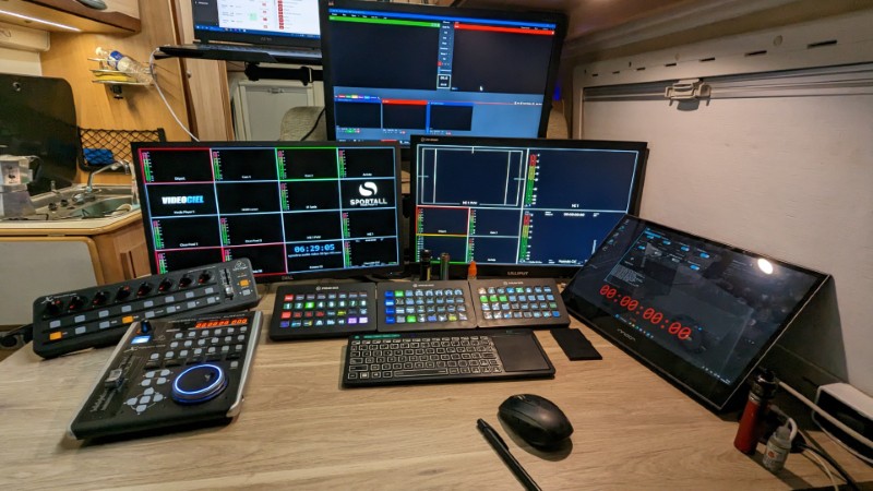 Régie autonomie pour le live de la coupe du monde de BMX